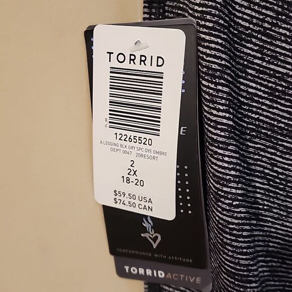 Torrid high rise active leggings Size 2 NWT - Picture 7 of 7